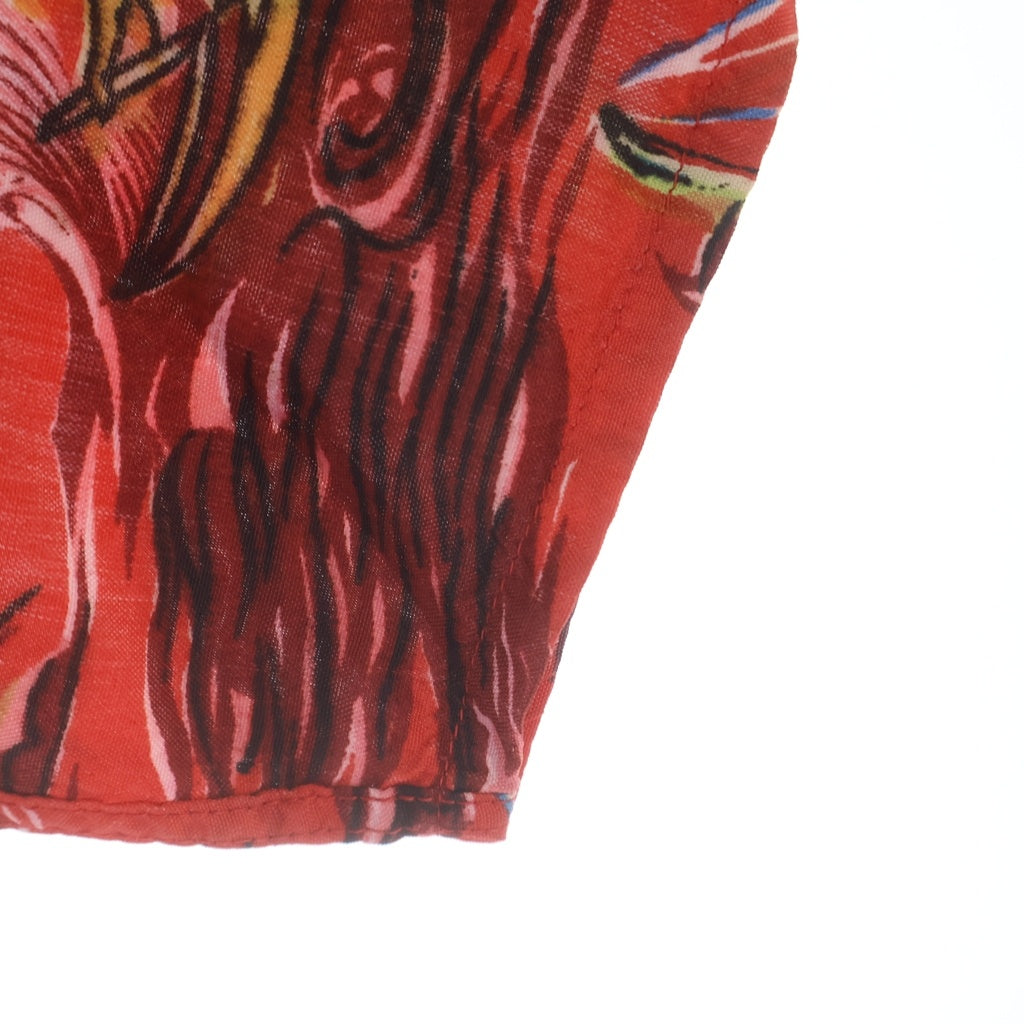 VINTAGE(ヴィンテージ) 50s LUAU Hawaiian Shirt ハワイアンシャツ 半袖シャツ アロハシャツ レッド