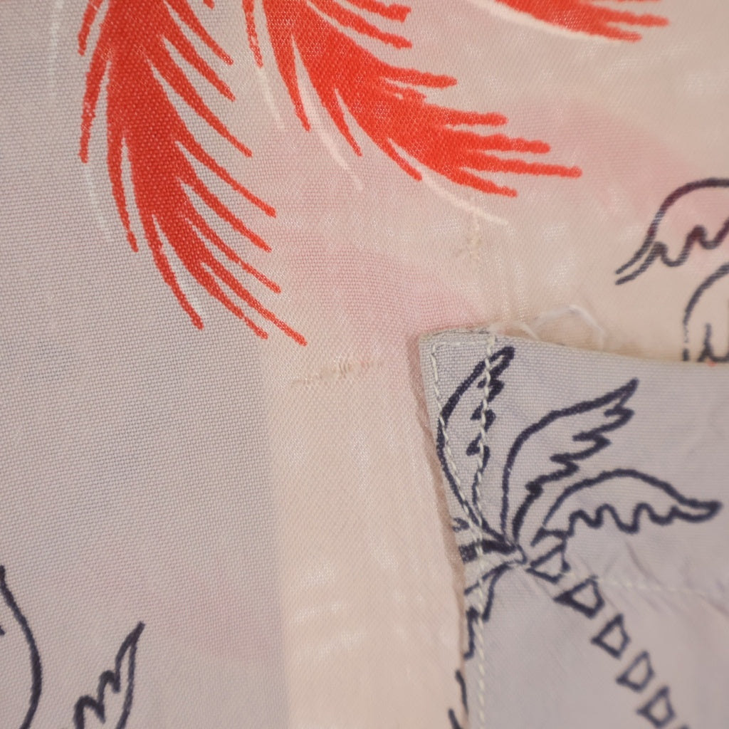 VINTAGE(ヴィンテージ) 50s MYLAN Hawaiian Shirt マイラン ハワイアンシャツ 半袖シャツ アロハシャツ ホワイト