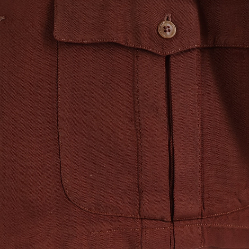 VINTAGE(ヴィンテージ) 60s PALMLAND レーヨンギャバジンジャケット 4B ジャケット ステッチ レッド系