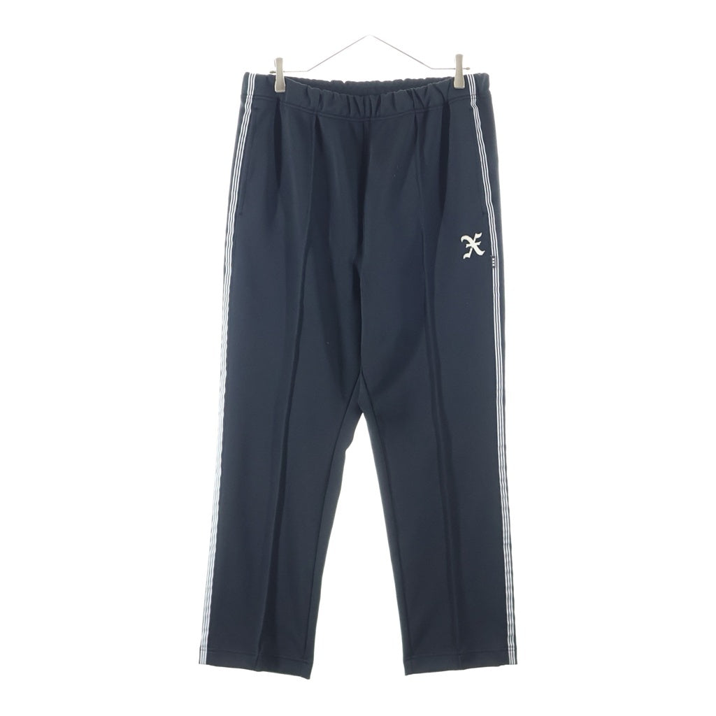 GOD SELECTION XXX(ゴッドセレクショントリプルエックス) X PATCH SIDELINE PANTS GX-S24-PT-01 Xパッチ サイドライン ジャージパンツ ブラック