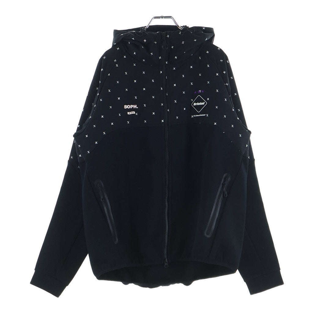 F.C.R.B.(エフシーアールビー) 21SS ×GOD SELECTION XXX TRAINING VENTILATION HOODIE トレーニング ベンチレーション ジップパーカー FCRB-210116