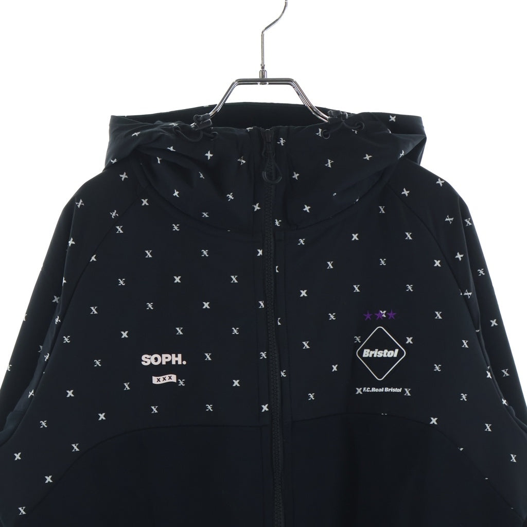 F.C.R.B.(エフシーアールビー) 21SS ×GOD SELECTION XXX TRAINING VENTILATION HOODIE トレーニング ベンチレーション ジップパーカー FCRB-210116