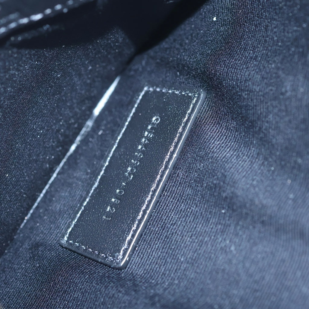 SAINT LAURENT PARIS(サンローランパリ) YSL POUCH CHAIN POCHETTE 669907 ポーチ チェーン付きポシェット ブラック レザー レディース