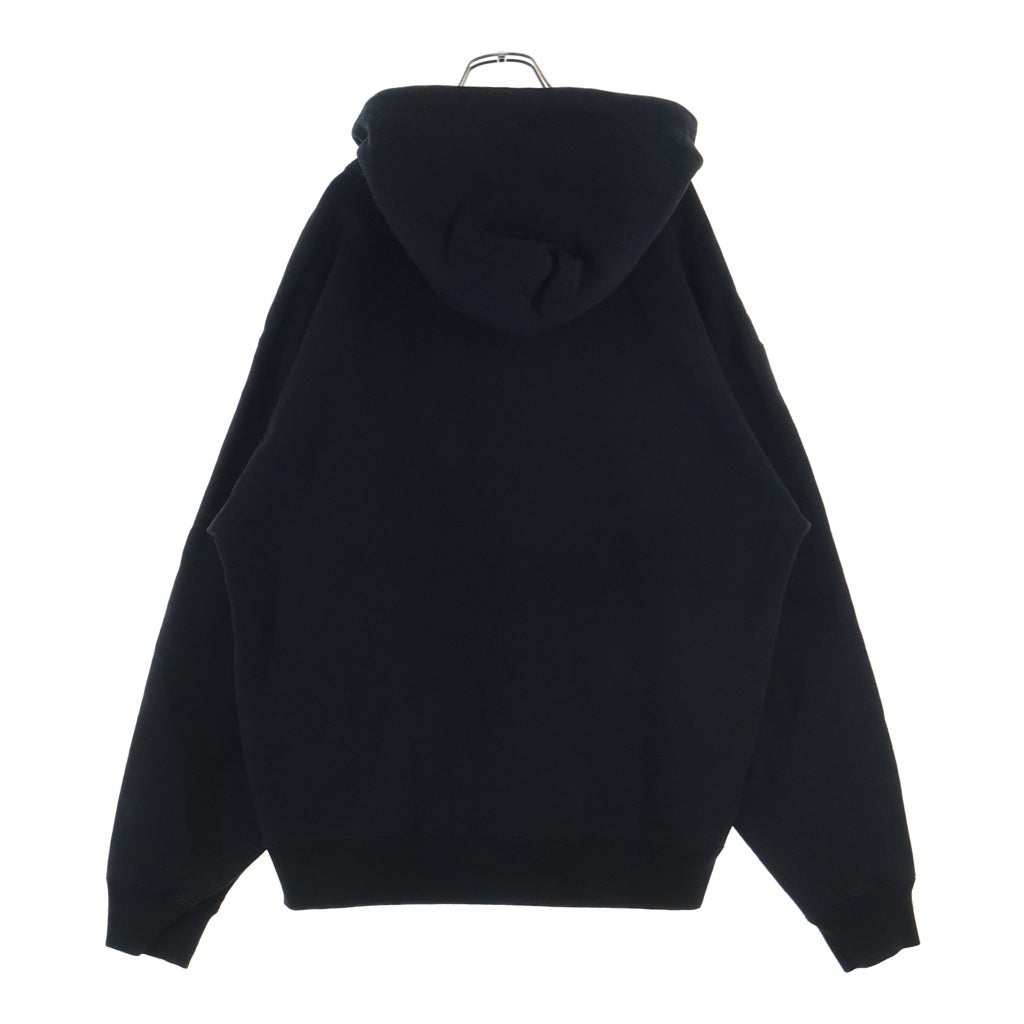 GOD SELECTION XXX(ゴッドセレクショントリプルエックス) LOGO HOODIE ロゴプリント プルオーバーパーカー フーディー ブラック