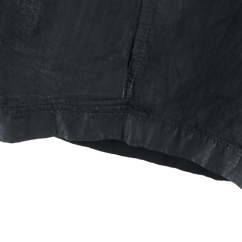 DRKSHDW(ダークシャドウ) 25SS CARGOBELA SHORTS カーゴパンツ フラップポケット ドローコード ショートパンツ ブラック DU01F4369 DBK