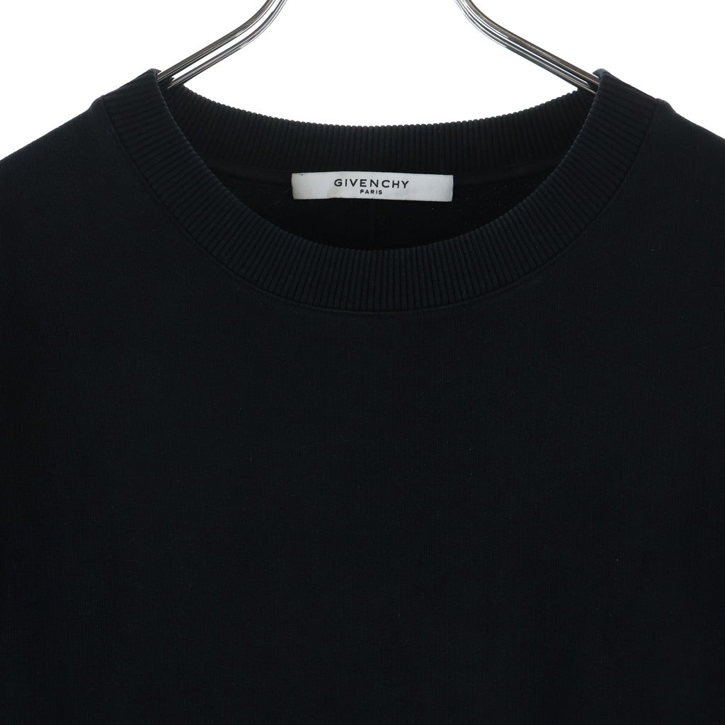 GIVENCHY(ジバンシィ) 16AW Screeching Monkey Print Cotton Jersey Sweatshirt スクリーチングモンキープリント クルーネックスウェットトレーナー ブラック 16F 7308 653