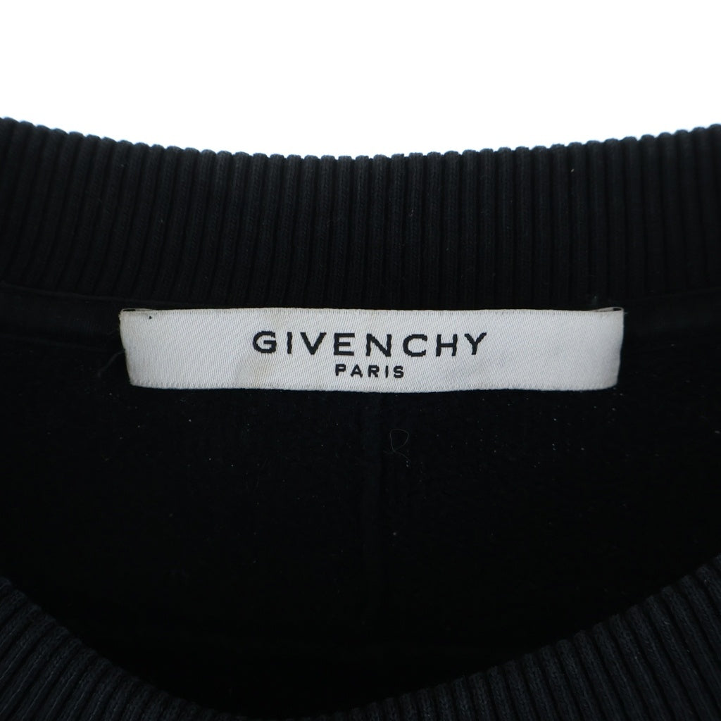 GIVENCHY(ジバンシィ) 16AW Screeching Monkey Print Cotton Jersey Sweatshirt スクリーチングモンキープリント クルーネックスウェットトレーナー ブラック 16F 7308 653