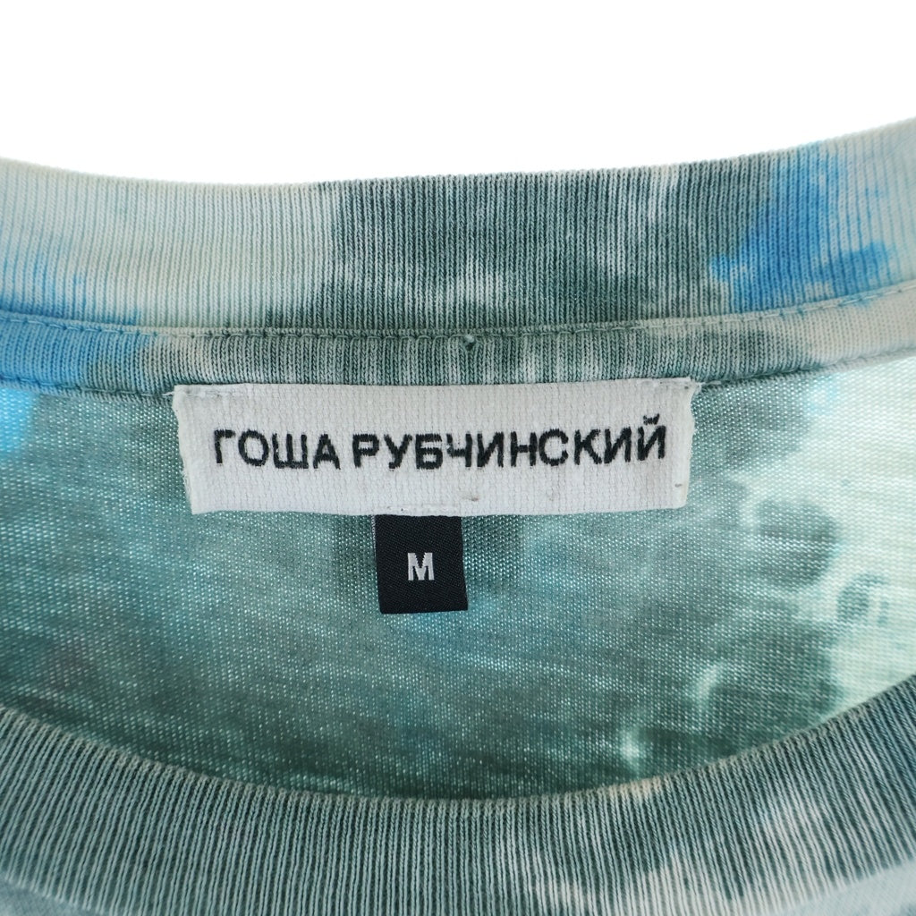 Gosha Rubchinskiy(ゴーシャラブチンスキー) 18SS エイリアンプリント タイダイTシャツ カットソー ドーバー限定 コットン マルチカラー G012-T008