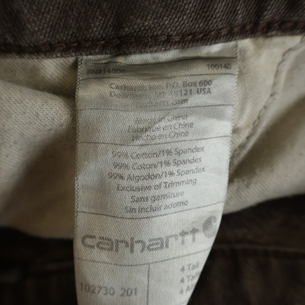 CARHARTT(カーハート) 18AW Double Knee Work Pants ダブルニー ワークパンツ ダック地 ブラウン 102730 201