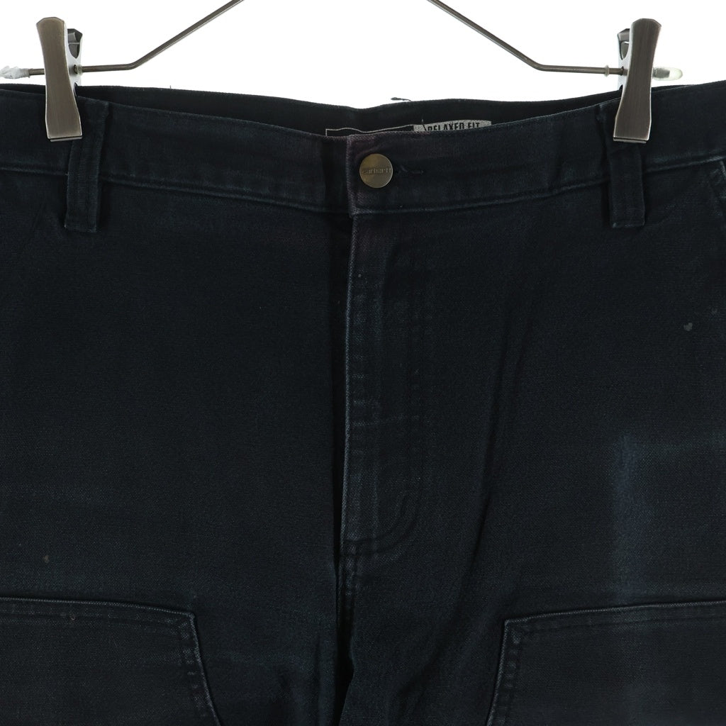 CARHARTT(カーハート) 24SS Double Knee Painter Pants ダブルニー ペインターパンツ ワークパンツ ダック地 ブラック BN3334-M