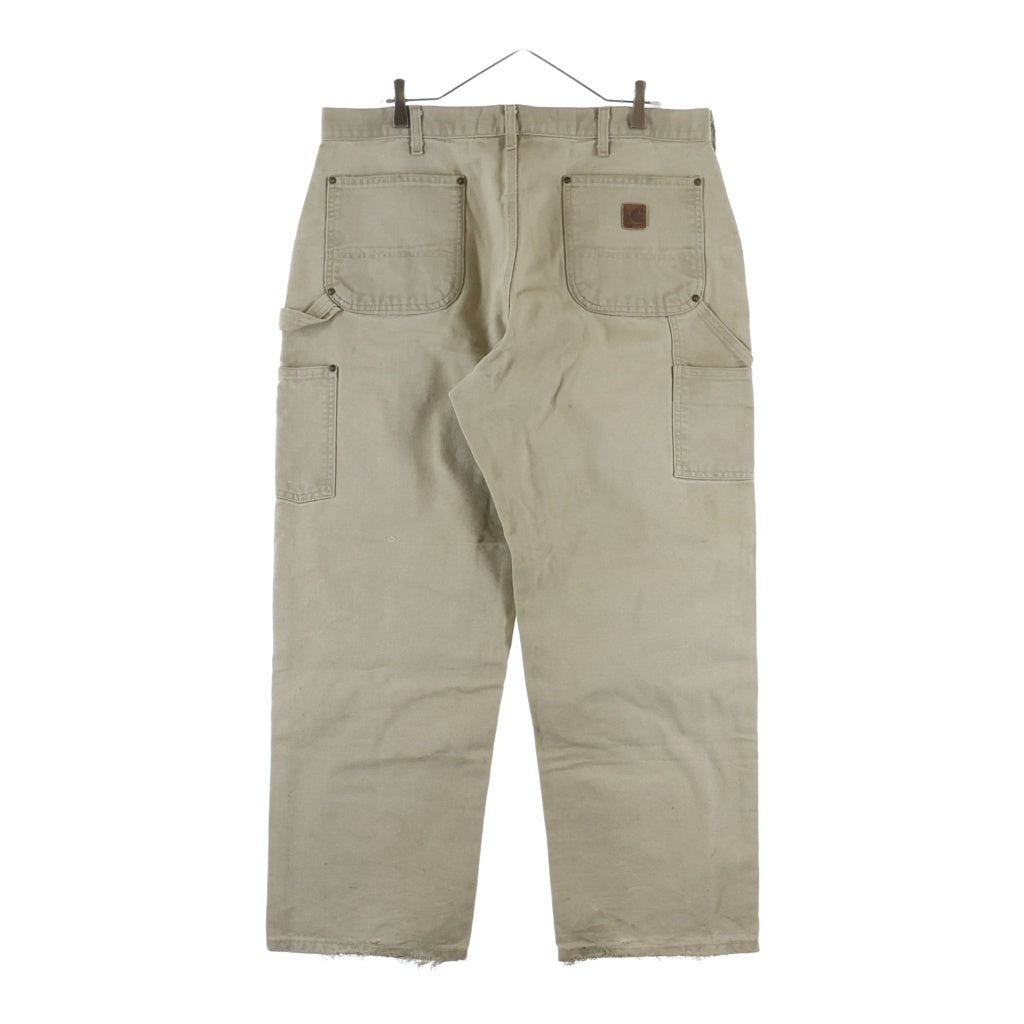 CARHARTT(カーハート) 00s VINTAGE Double Knee Work Pants ダブルニー ワークパンツ ダック地 2009年製 ベージュ 148559