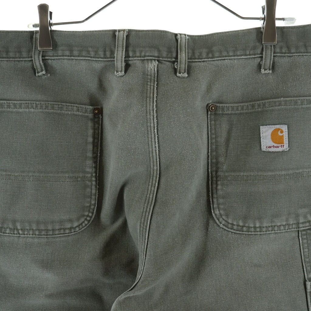 CARHARTT(カーハート) 00s VINTAGE Double Knee Work Pants ダブルニー ワークパンツ ダック地 モスグリーン
