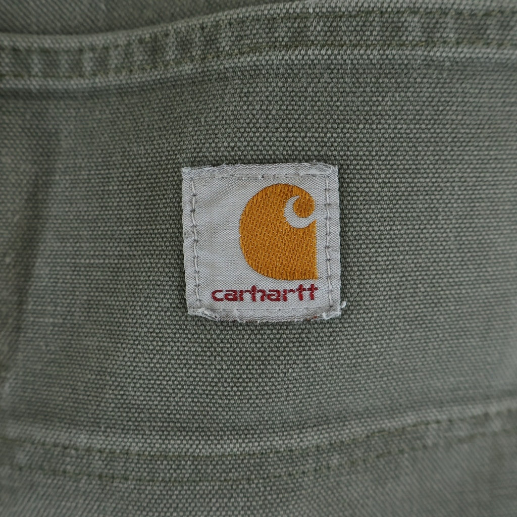 CARHARTT(カーハート) 00s VINTAGE Double Knee Work Pants ダブルニー ワークパンツ ダック地 モスグリーン