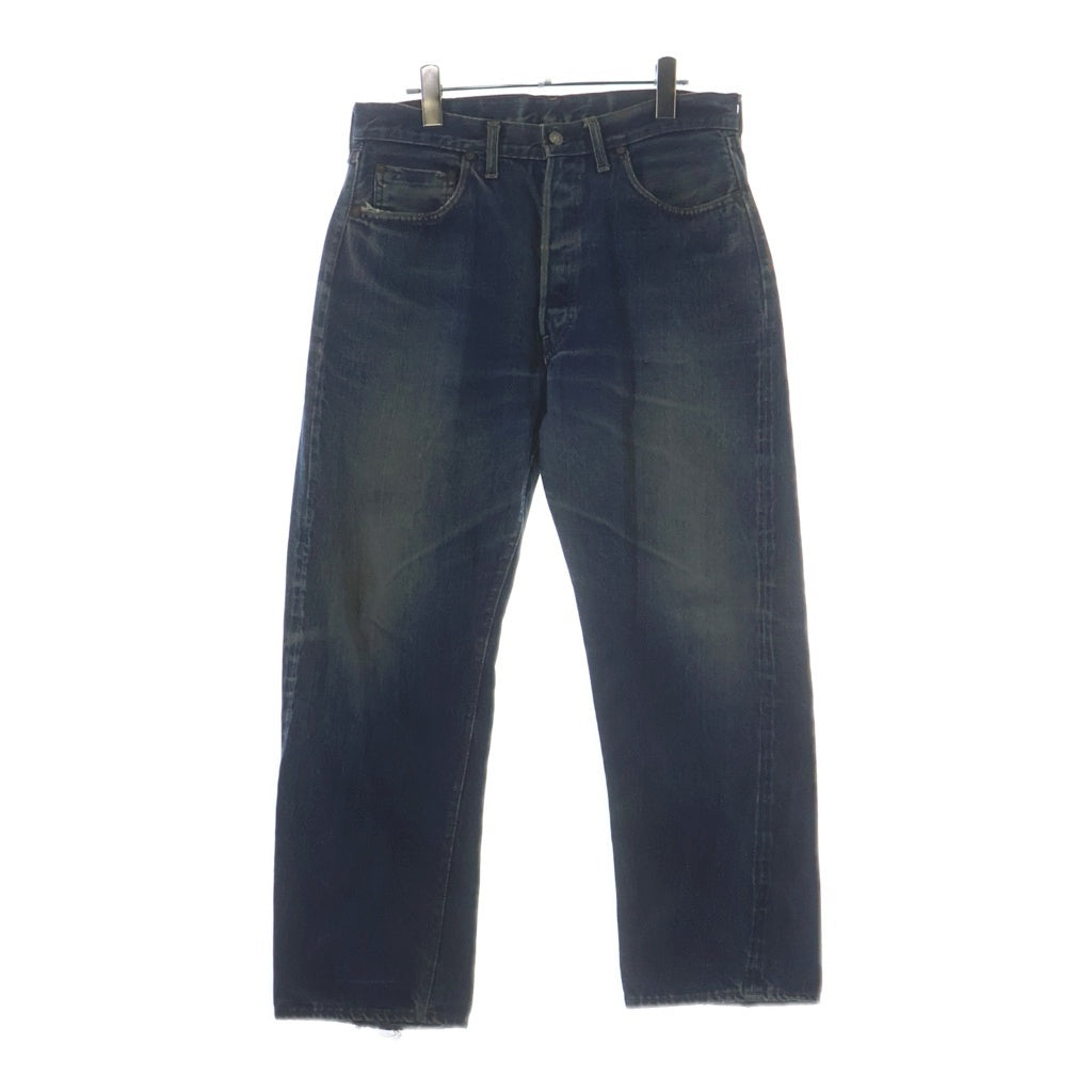 Levi's(リーバイス) 60s VINTAGE 501 BIGE後期 ビッグイー ボタン裏刻印16 両面タブ 紙パッチ センターセット インディゴ