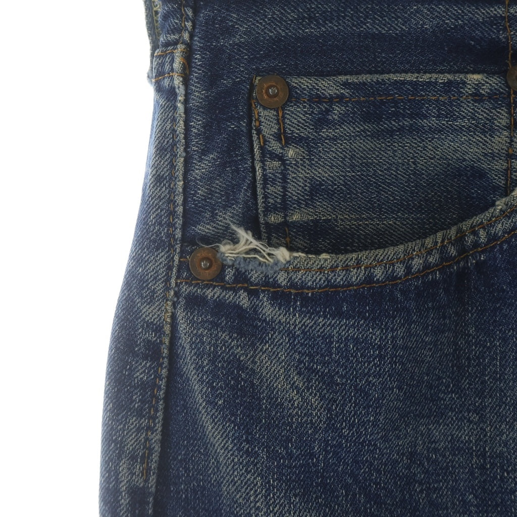 Levi's(リーバイス) 60s VINTAGE 501 BIGE後期 ビッグイー ボタン裏刻印16 両面タブ 紙パッチ センターセット インディゴ