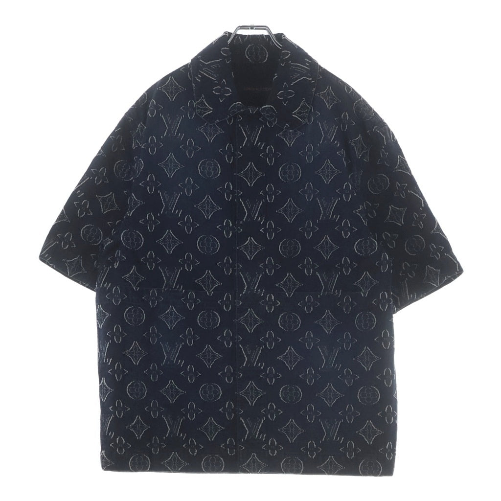 LOUIS VUITTON(ルイヴィトン) 23AW モノグラム 半袖デニムシャツ