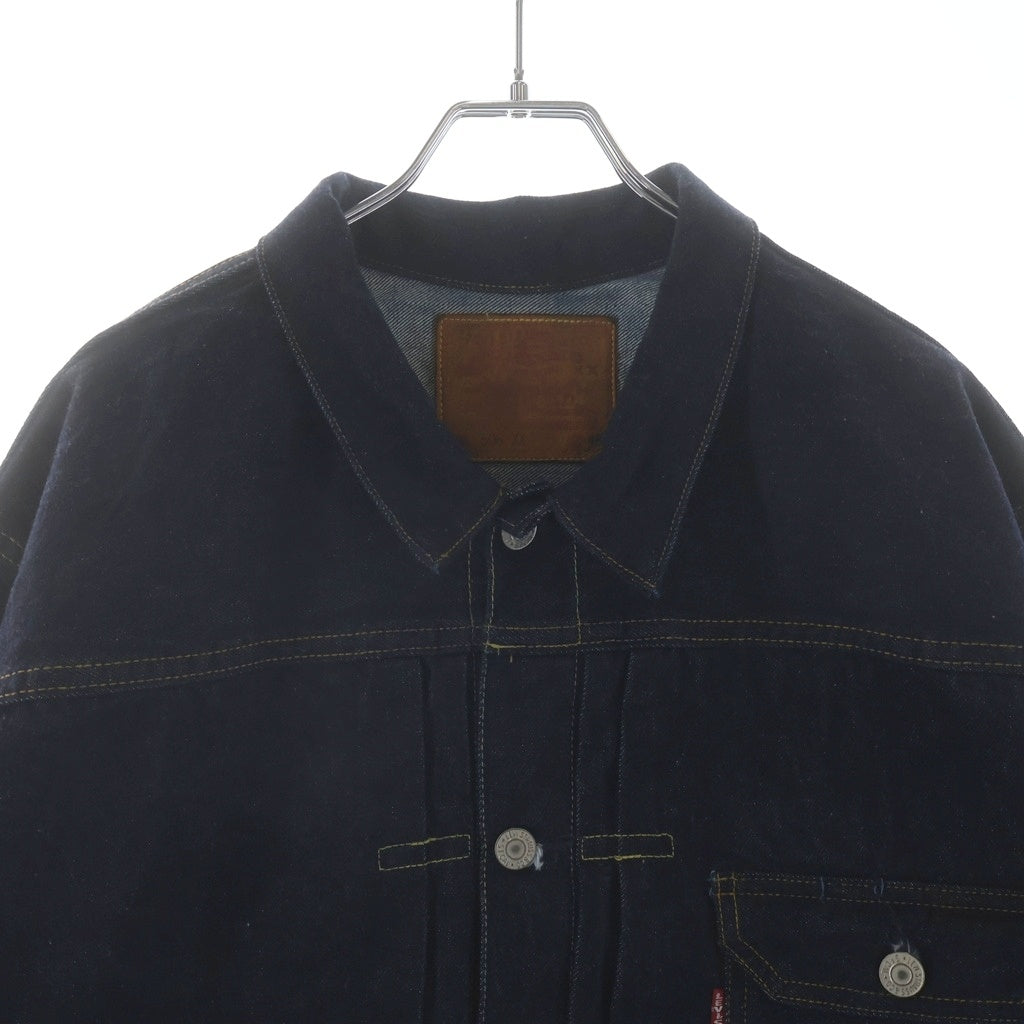 Levi's(リーバイス) 90s 復刻 506XX 1st ボタン裏555 98年製 バレンシア工場 ファーストデニムジャケット インディゴ 70501-0003