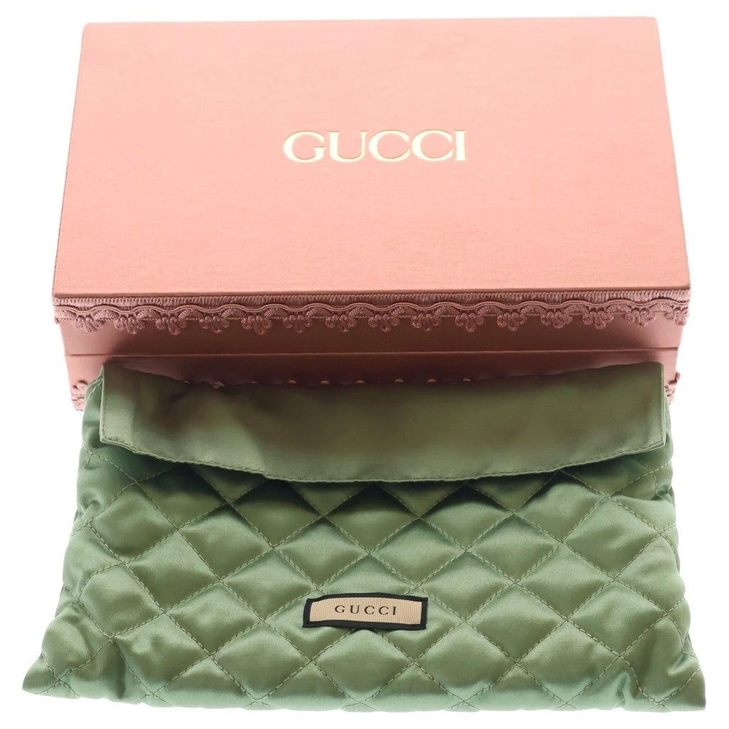 GUCCI(グッチ) CROCODILE ZIP WALLET クロコダイル 長財布 ジップウォレット ダークネイビー レザー レディース