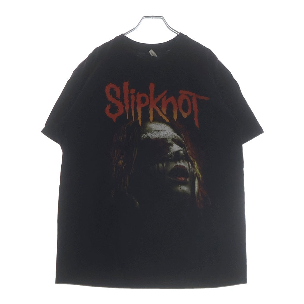 VINTAGE(ヴィンテージ) 00s SLIPKNOT 2013 スリップノット バンド 半袖Tシャツ カットソー ブラック