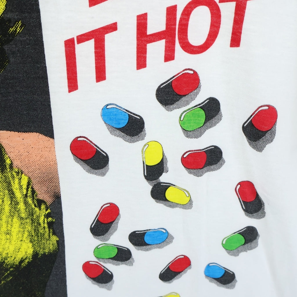 VINTAGE(ヴィンテージ) 80-90S MARILYN MONROE FIFTH COLUMN SOME LIKE IT HOT EURO マリリンモンロー ユーロ 半袖Tシャツ カットソー ホワイト