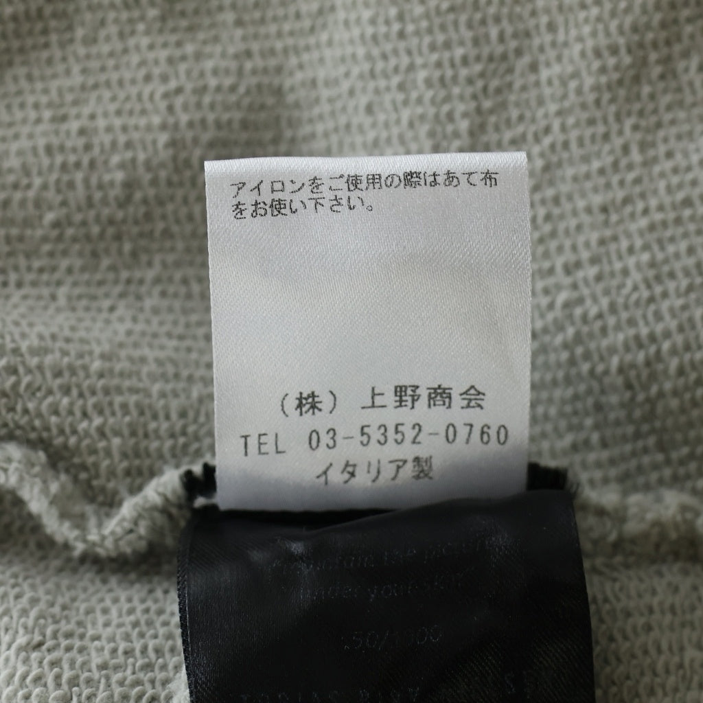 NO BRAND(ノーブランド) TOBIAS BIRK NIELSEN テープロングパーカー フーディー グレー 969116 0119-H6 5-F016
