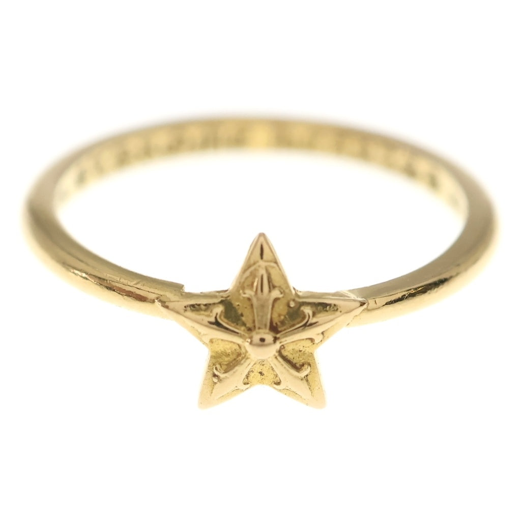 CHROME HEARTS(クロムハーツ) 22K BUBBLGM STAR 22Kバブルガムスター ゴールドリング