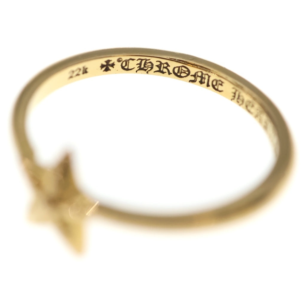 CHROME HEARTS(クロムハーツ) 22K BUBBLGM STAR 22Kバブルガムスター ゴールドリング