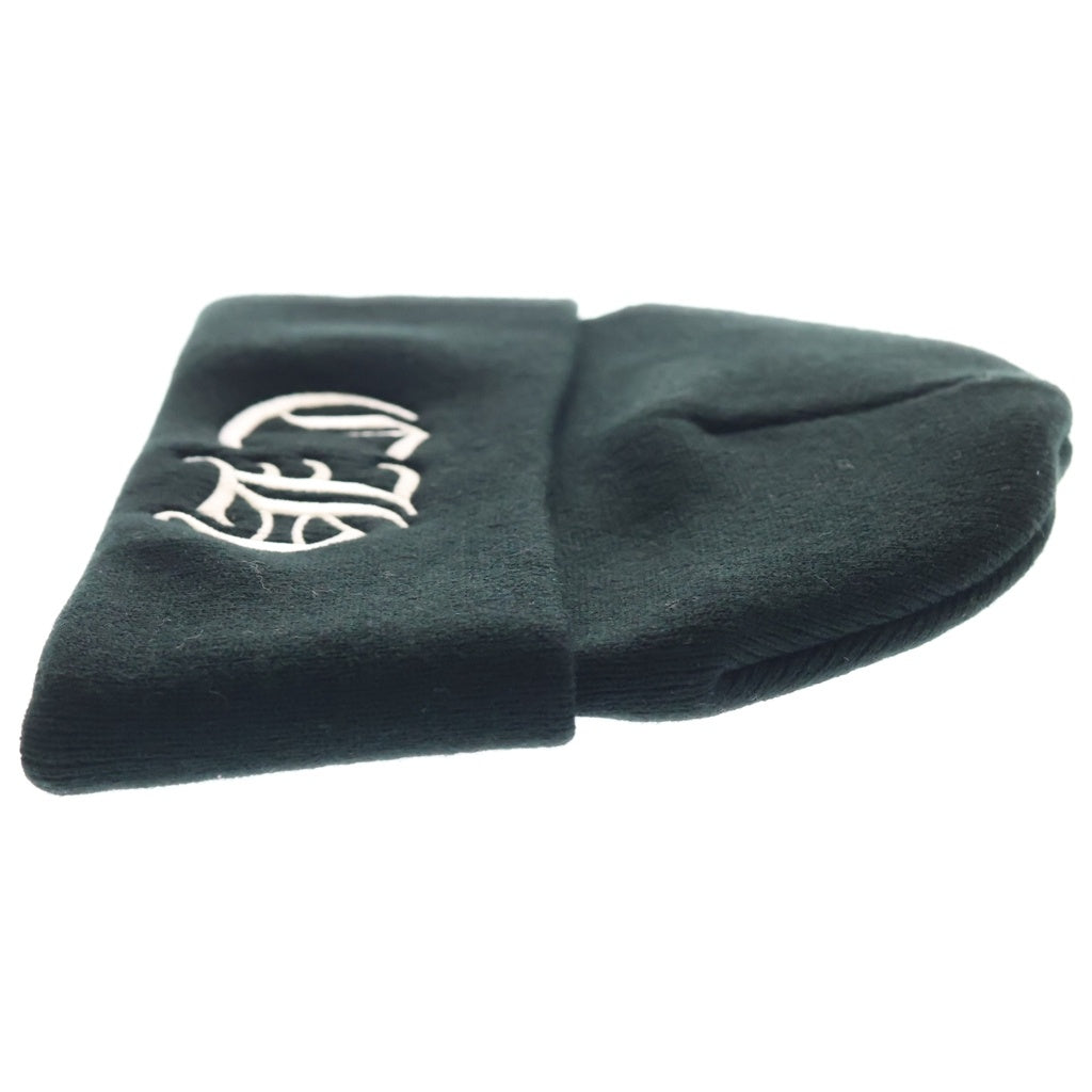 CHROME HEARTS(クロムハーツ) CH LOGO BEANIE CHロゴ 刺繍 ニット帽 ブラック