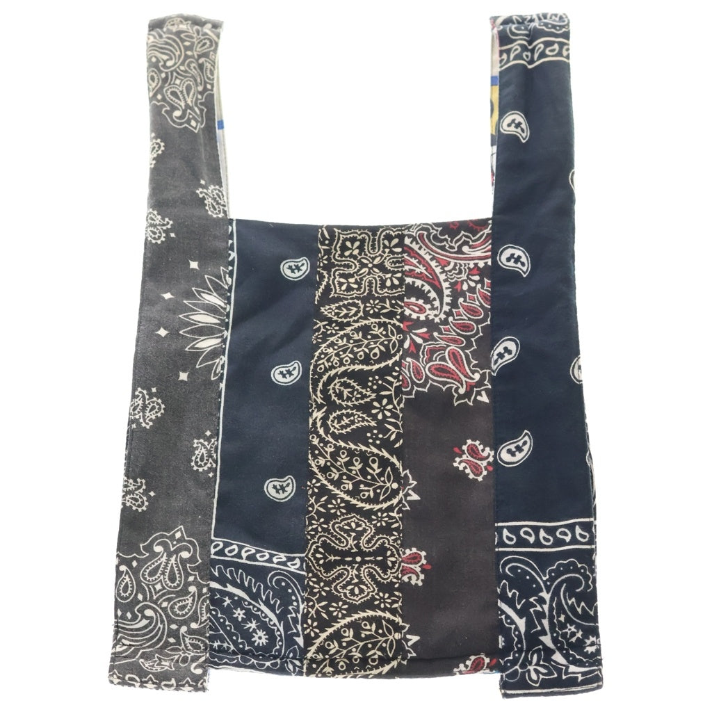 MIYAGIHIDETAKA(ミヤギヒデタカ) Bandana Bag バンダナハンドバッグ ブラック