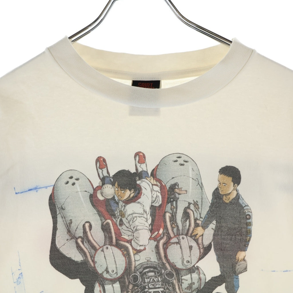 SAINT MICHAEL(セントマイケル) 24SS ×FREEDOM FD SS TEE BIKE フリーダム 半袖Tシャツ ホワイト SM-YS8-0000-C21