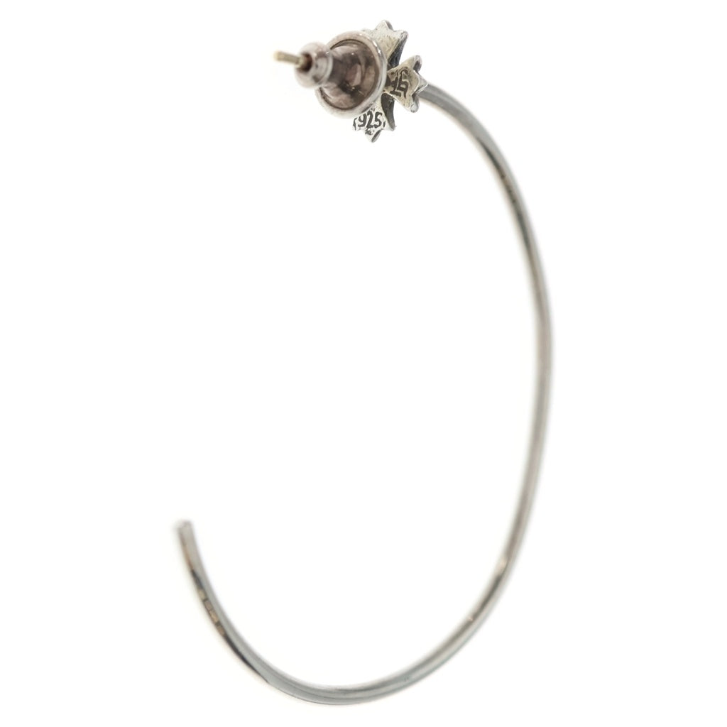 CHROME HEARTS(クロムハーツ) HOOP CH PLS CHプラス フープ ピアス シルバー BCA099