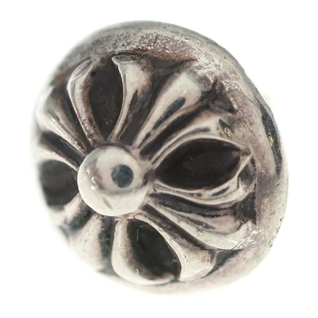 CHROME HEARTS(クロムハーツ) STUD CRSBLL クロスボールスタッドピアス シルバー BCA110