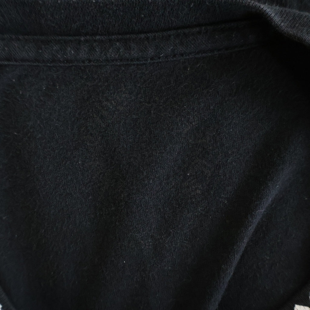 CHROME HEARTS(クロムハーツ) NECK LOGO PRINT TEE ネックロゴ プリント 半袖Tシャツ カットソー ブラック