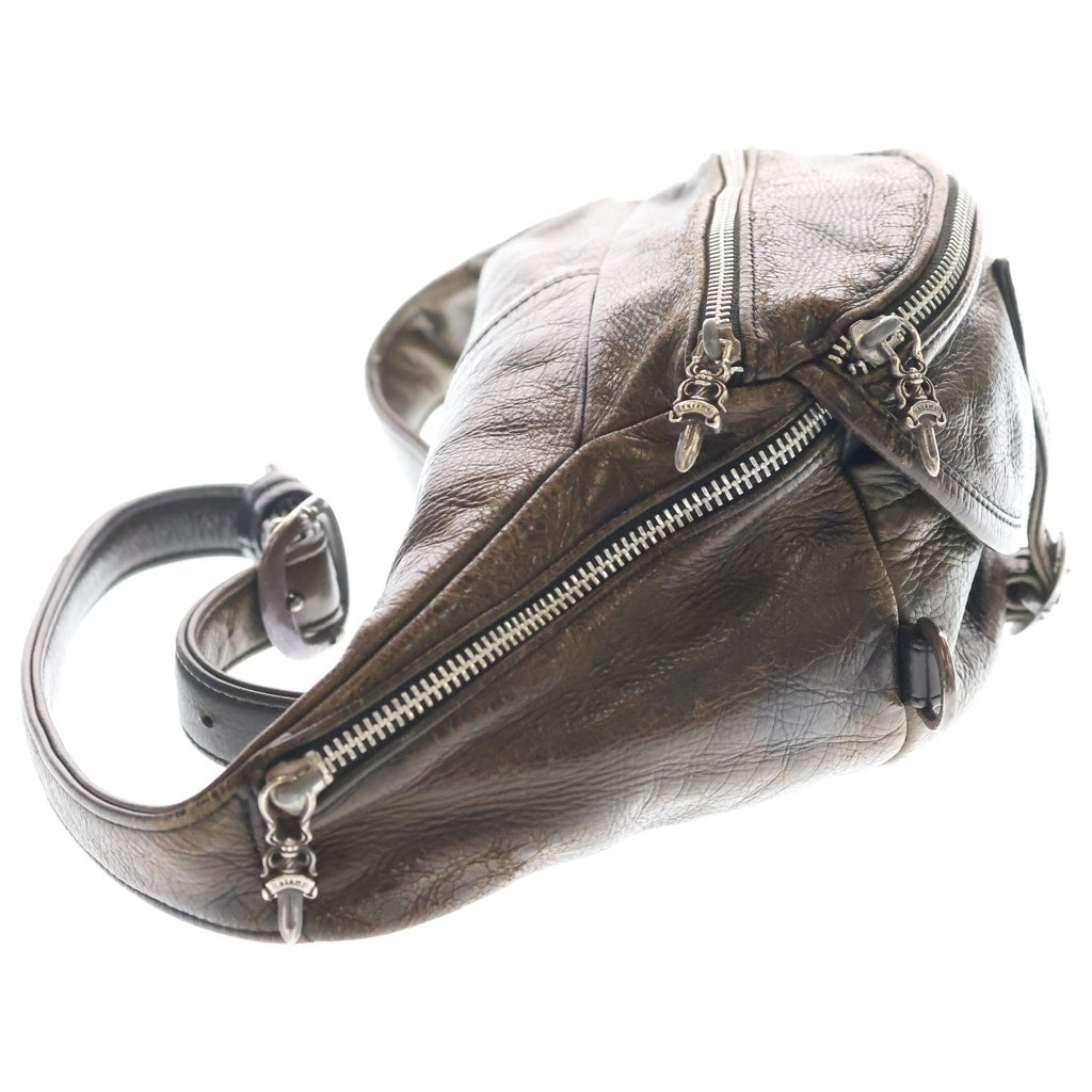 CHROME HEARTS(クロムハーツ) #1 SNAT PACK スナットパック ダガージップ ガンスリンガーベルト レザーウエストバッグ カモ柄