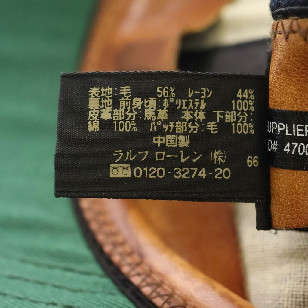 RRL(ダブルアールエル) One Star Baseball Cap ワンスター ベースボールキャップ 帽子 ネイビー