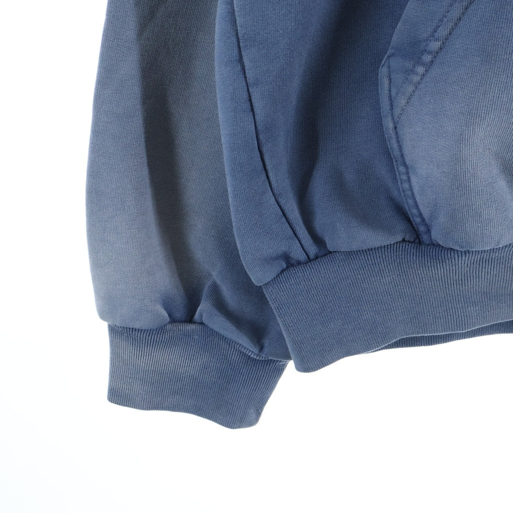 BALENCIAGA(バレンシアガ) 23AW Layered Faded Hoodie フェード加工 プルオーバースウェットパーカー フーディー ネイビー 767877 TPVF3
