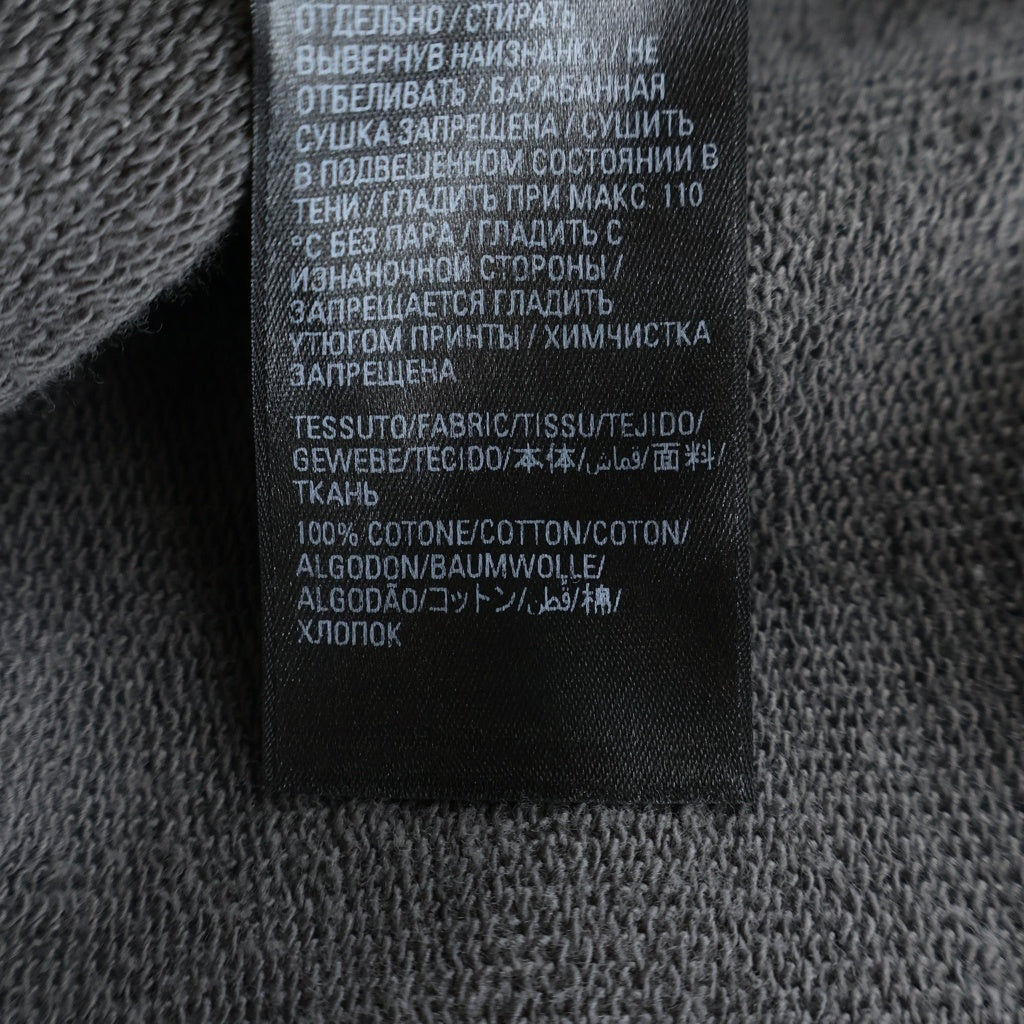 BALENCIAGA(バレンシアガ) 23SS Campaign Logo Hoodie キャンペーンロゴ ダメージ加工 プルオーバースウェットパーカー フーディー グレー 620947 TNVG6