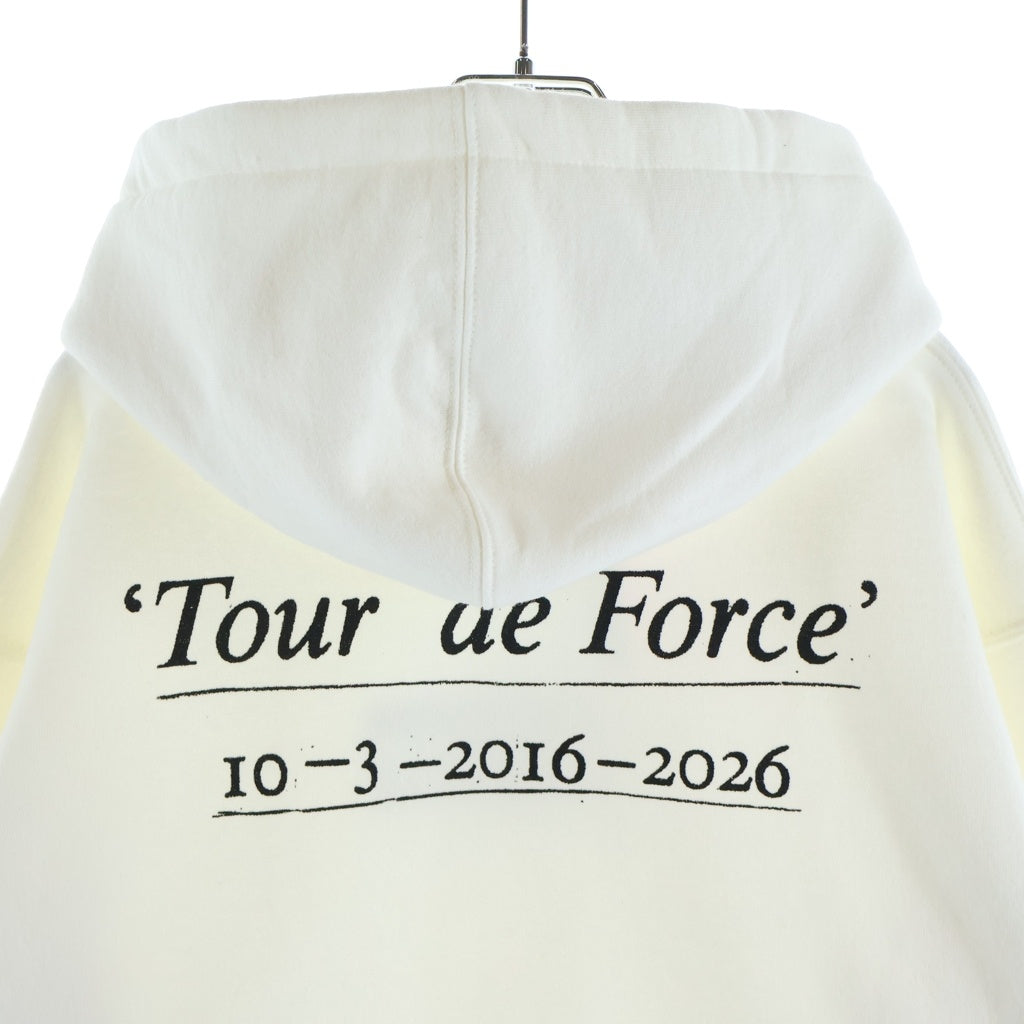 SUPREME(シュプリーム) 26SS Paris Anniversary Box Logo Hooded Sweatshirt パリ 10周年記念 プルオーバースウェットパーカー フーディー ホワイト