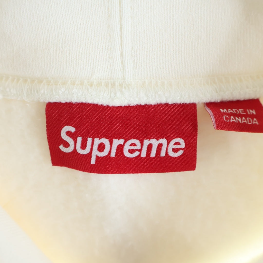 SUPREME(シュプリーム) 26SS Paris Anniversary Box Logo Hooded Sweatshirt パリ 10周年記念 プルオーバースウェットパーカー フーディー ホワイト
