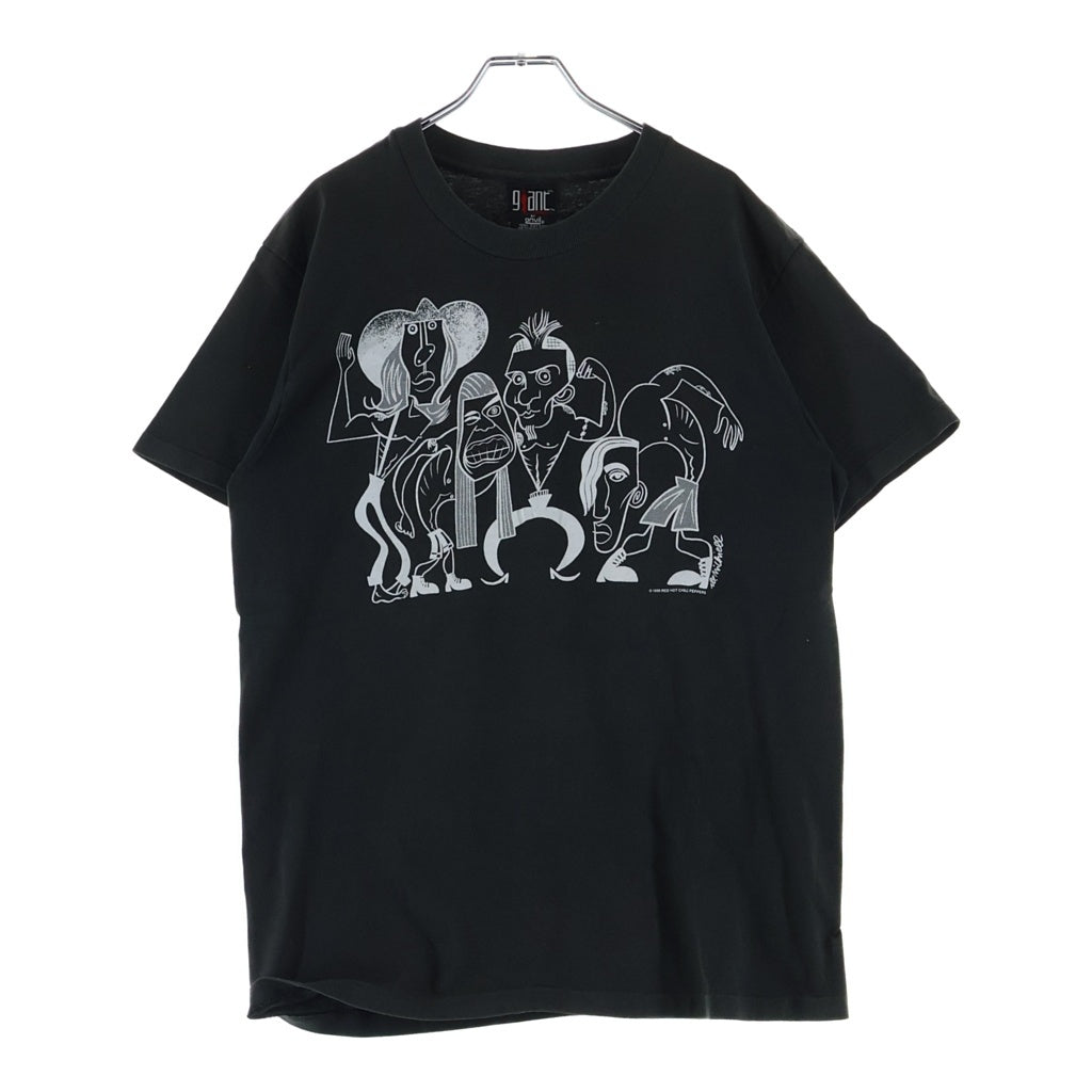 VINTAGE(ヴィンテージ) 90s RED HOT CHILI PEPPERS PICASSO レッドホットチリペッパー ピカソ バンド 半袖Tシャツ カットソー ブラック
