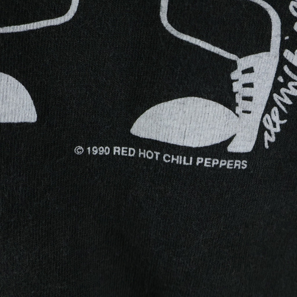 VINTAGE(ヴィンテージ) 90s RED HOT CHILI PEPPERS PICASSO レッドホットチリペッパー ピカソ バンド 半袖Tシャツ カットソー ブラック