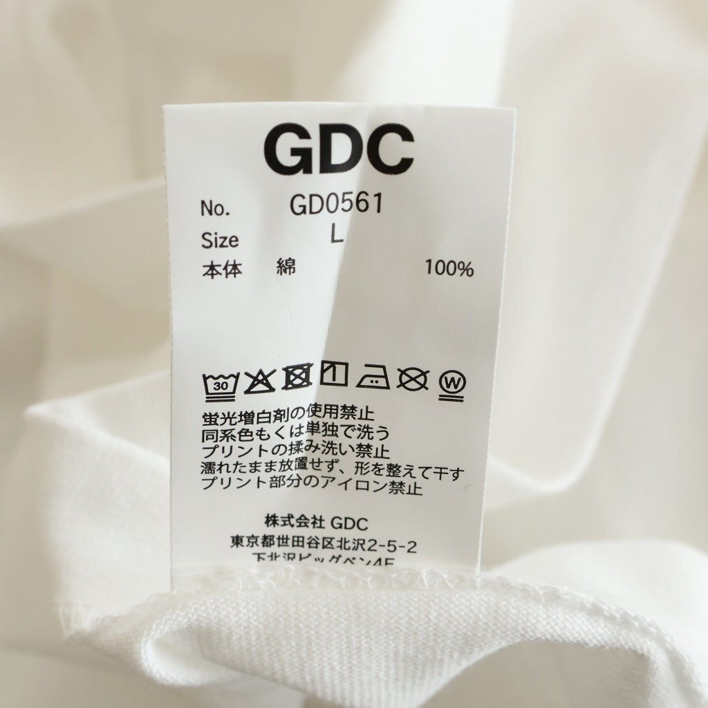 GDC(ジーディーシー) FIGHT CLUB ファイトクラブ 半袖Tシャツ カットソー ホワイト