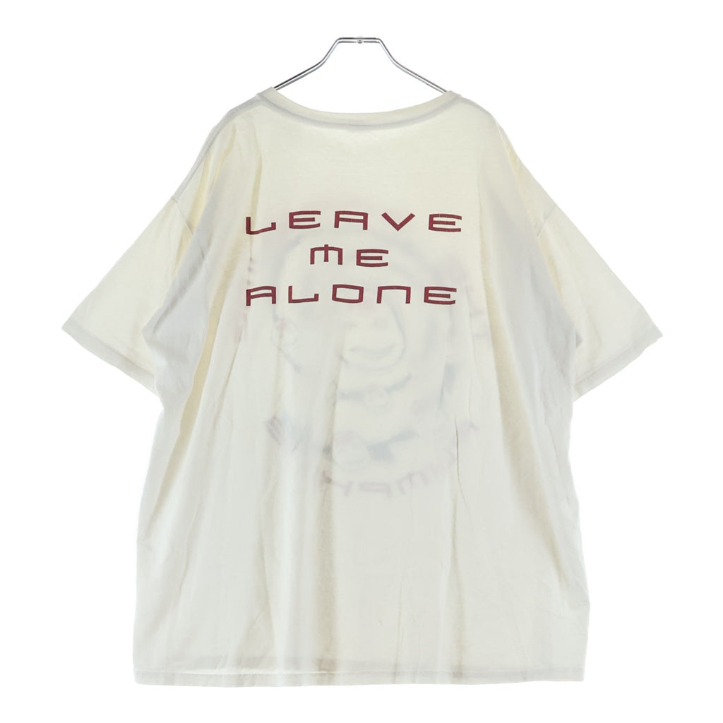 VINTAGE(ヴィンテージ) 90s THE SMASHING PUMPKINS 1996 LEAVE ME ALONE スマッシングパンプキンズ バンド 半袖Tシャツ カットソー ホワイト