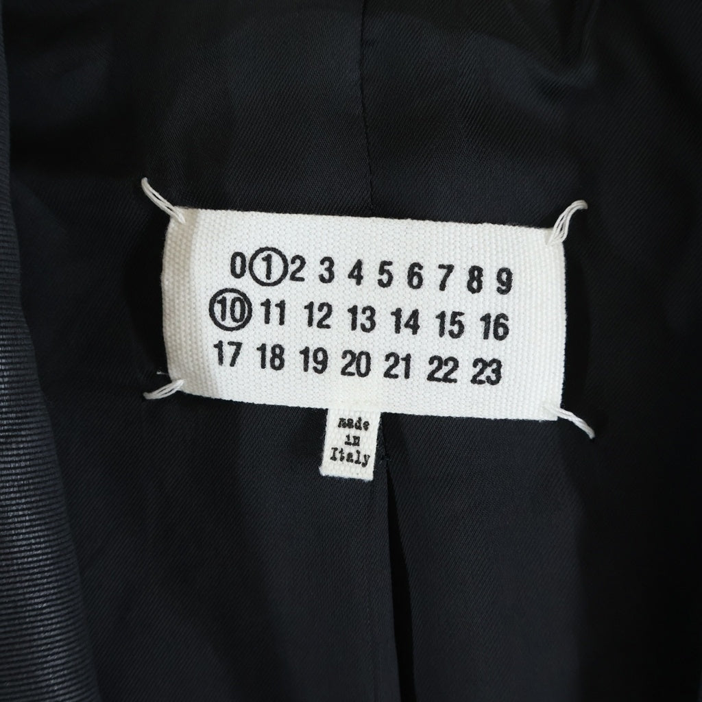 Maison Margiela(メゾンマルジェラ) 24SS Single Jacket シングルジャケット ブラック S51BN0432 S78075