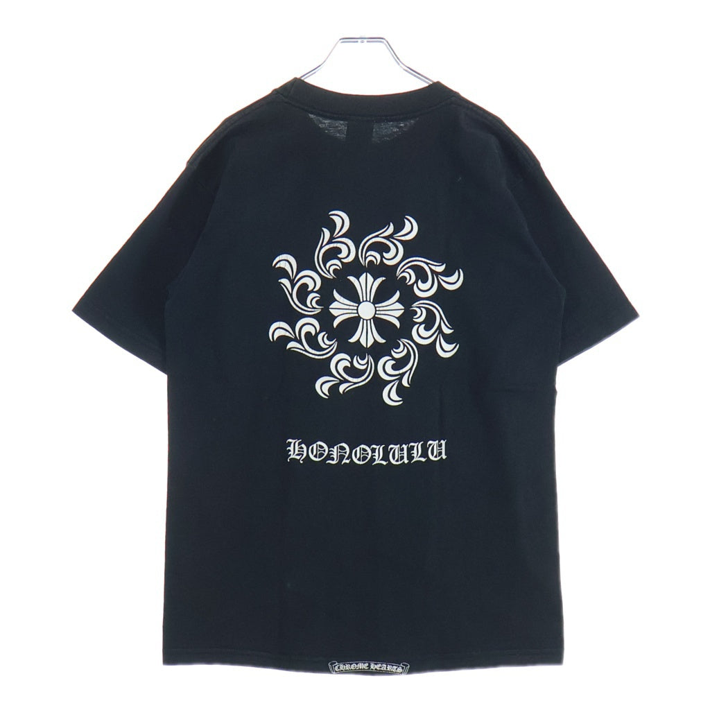 CHROME HEARTS(クロムハーツ) OLD HONOLULU CH PLS TEE オールド ホノルル限定 半袖Tシャツ カットソー ブラック