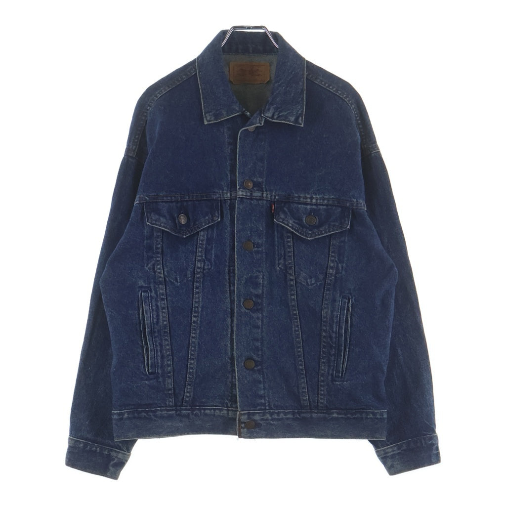 Levi's(リーバイス) 80s VINTAGE 70507 028 ボタン裏523 スモールe 紙タグ デニム ジャケット インディゴ