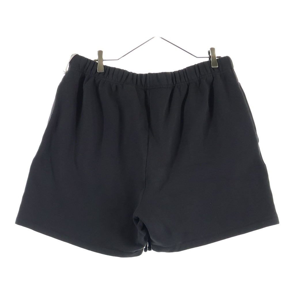 FEAR OF GOD ESSENTIALS(フィアオブゴッド エッセンシャルズ) SHORT PANTS 1977 フェルトロゴ スウェットハーフパンツ ショーツ グレー