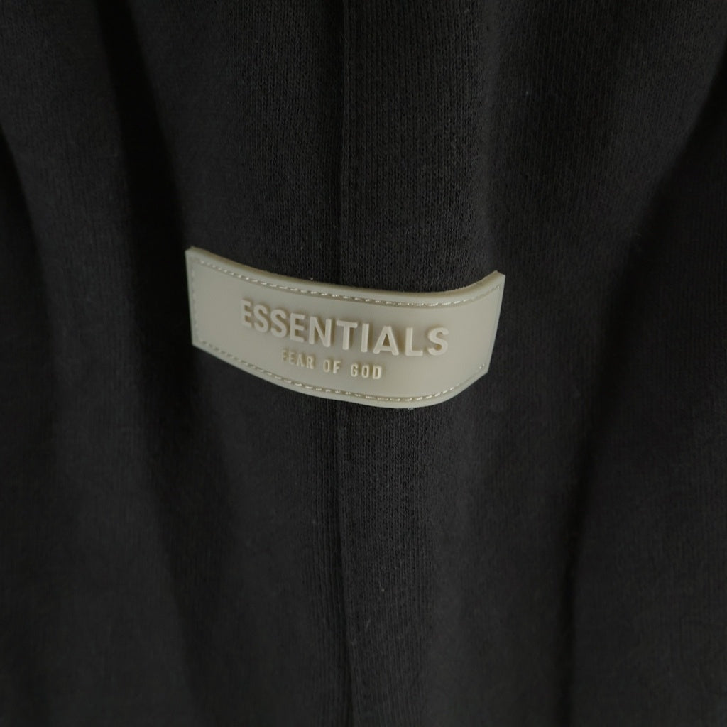 FEAR OF GOD ESSENTIALS(フィアオブゴッド エッセンシャルズ) SHORT PANTS 1977 フェルトロゴ スウェットハーフパンツ ショーツ グレー