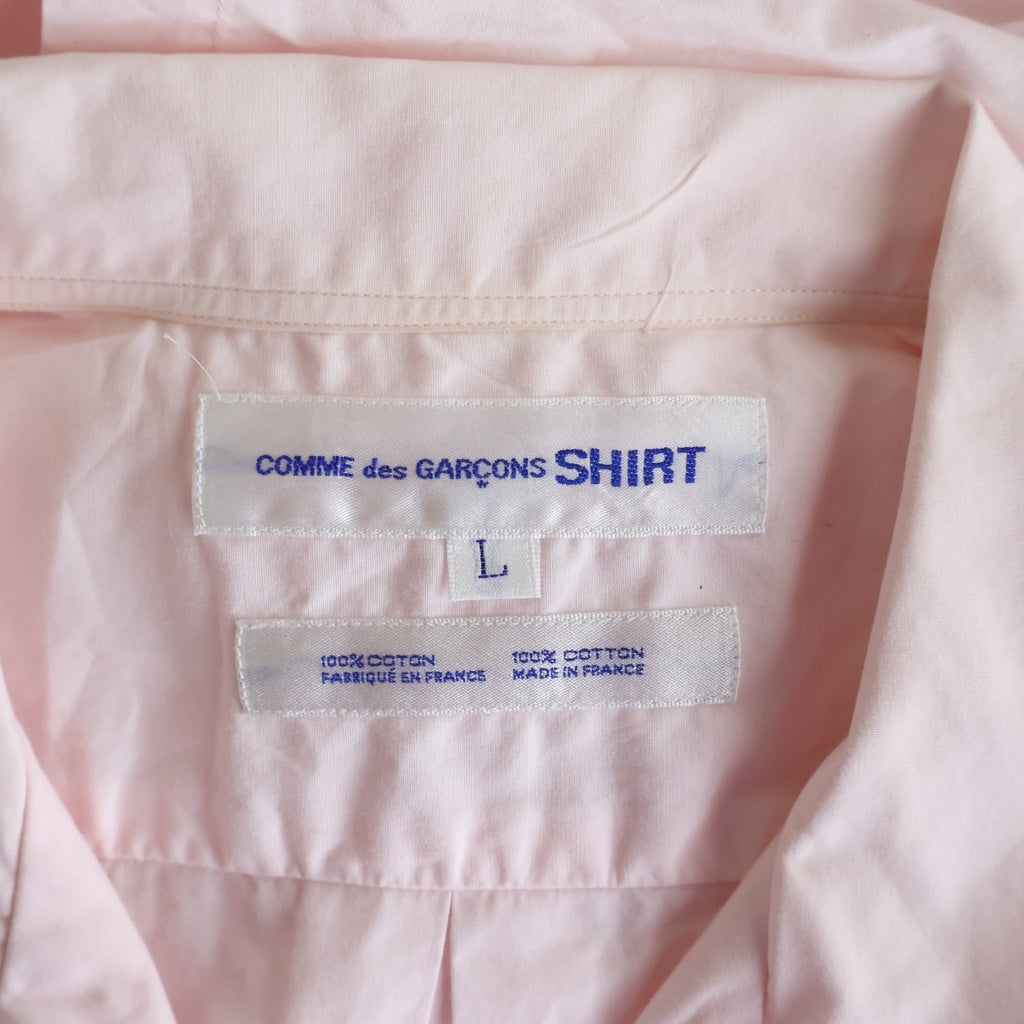 COMME des GARCONS SHIRT(コムデギャルソンシャツ) 90S 半袖シャツ ピンク D-TK9210