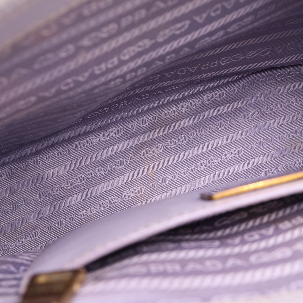 PRADA(プラダ) Saffiano Lux Shoulder Bag サフィアーノ レザー ショルダーバッグ ハンドバッグ 1BA837 レディース